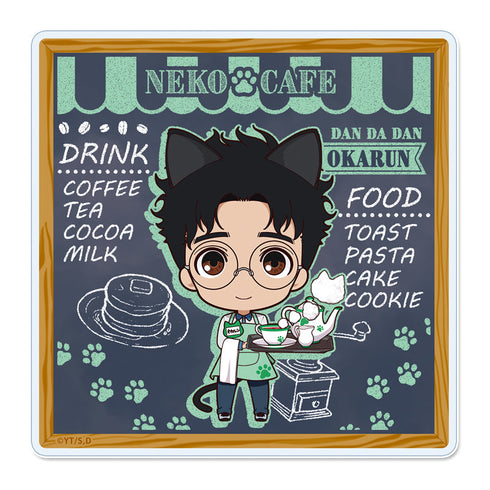『ダンダダン』ぷちちょこ アクリルコースター 【オカルン】 猫カフェ